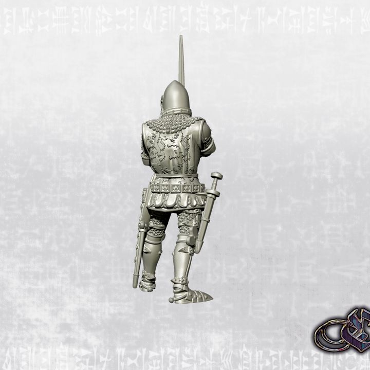 "Owen Glendower on foot" by Ezipion miniatures
