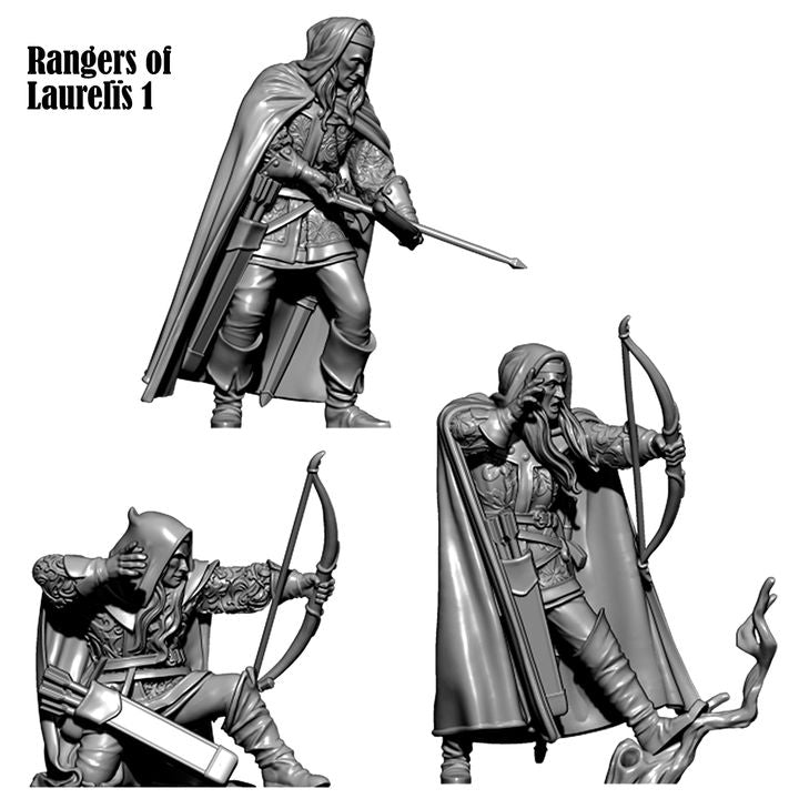 Rangers of Laurelïs - Elf Archers by Ezipion miniatures.