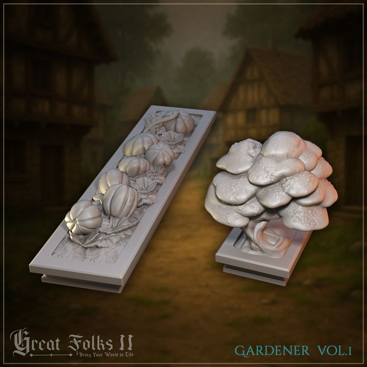 Gardener & Greenhouse by Great Grimoire