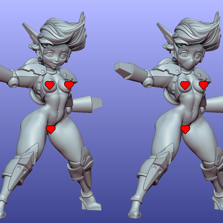 Gizzie Mega Girl by Gaz Minis