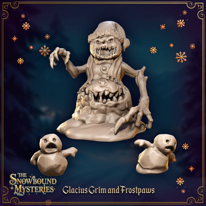 Glacius Grim and Frostpaws by Great Grimoire