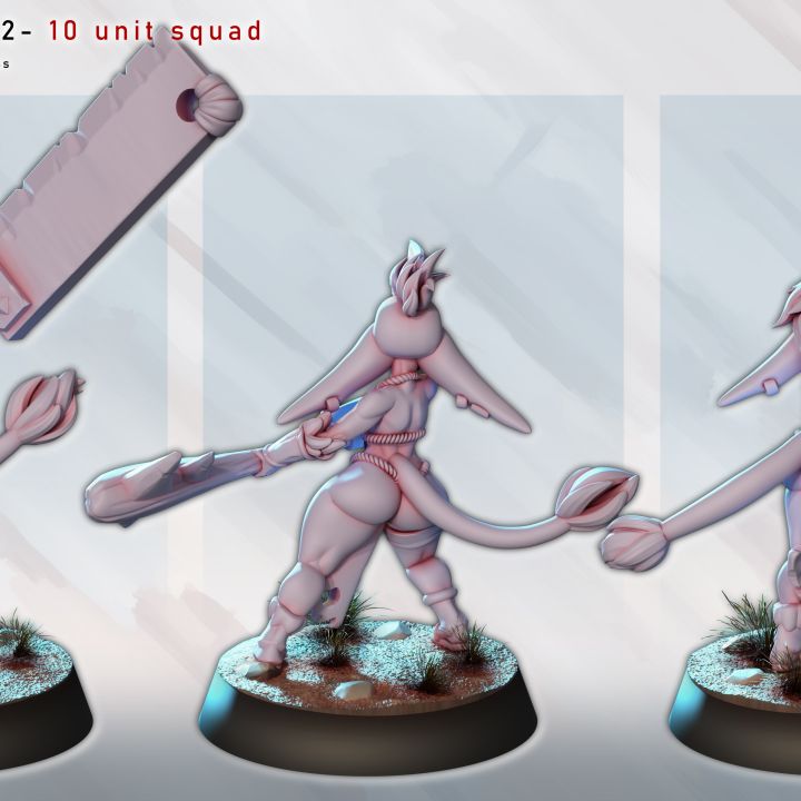 Goblin Tribe Part 2– 10 Goblin unit by Gaz Minis