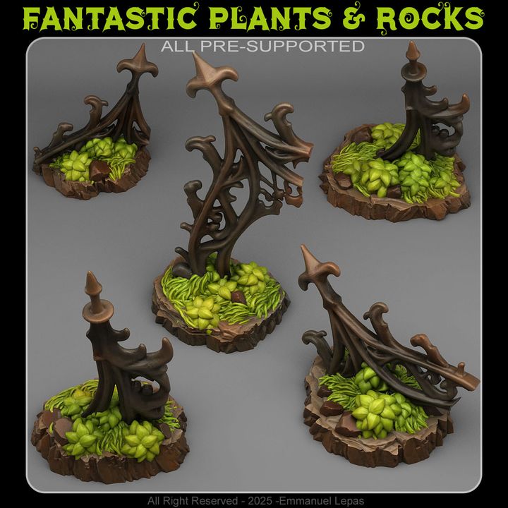 Gothic Gate Ruins by Fantastic Plants & Rocks