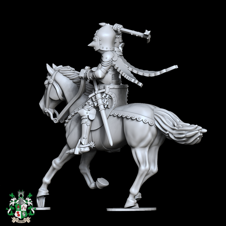 Mounted HRE Knight ~ 1425 by Styriwar