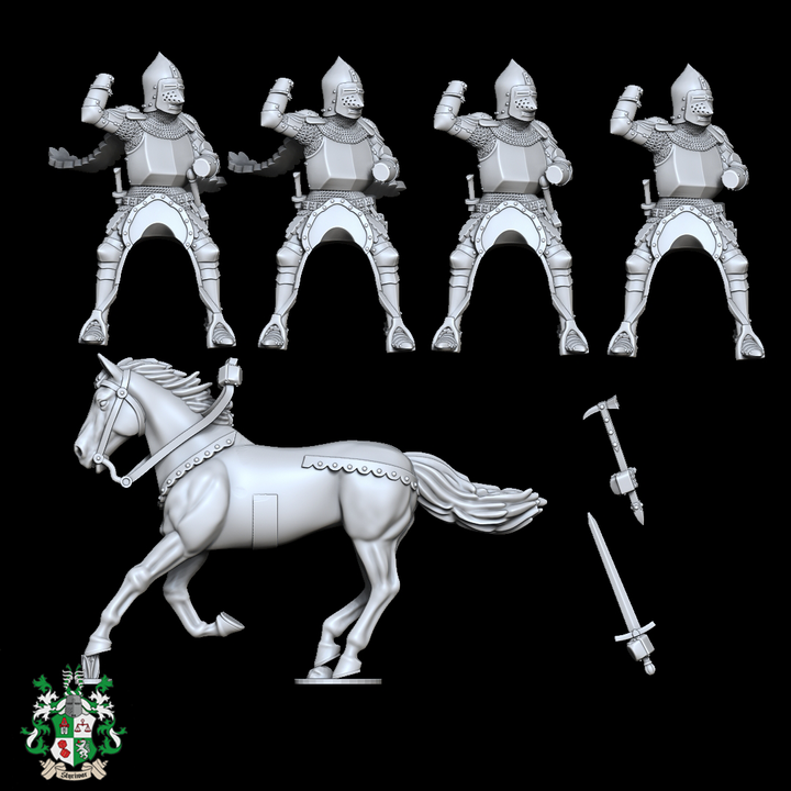 Mounted HRE Knight ~ 1425 by Styriwar