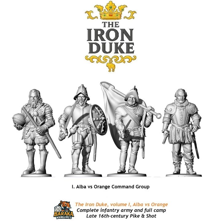 THE IRON DUKE, VOL I: ALBA VS ORANGE, I. ALBA VS ORANGE COMMAND GROUP