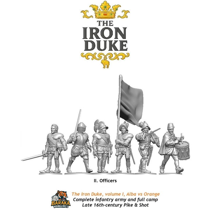 THE IRON DUKE, VOL I: ALBA VS ORANGE, II. OFFICERS
