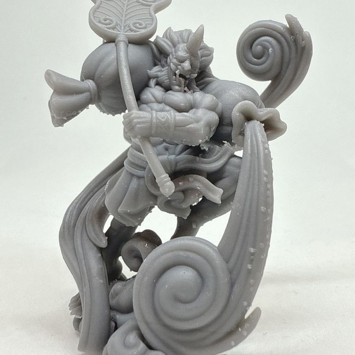 Fujin the wind god by Menagerie Miniature
