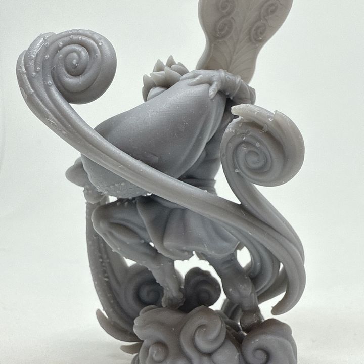 Fujin the wind god by Menagerie Miniature