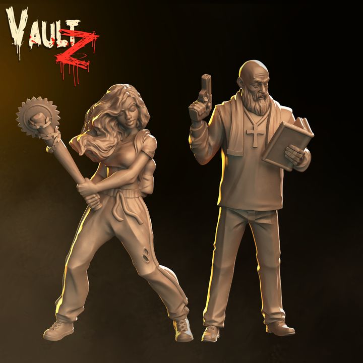 Survivor Pack by Vaultz Miniatures