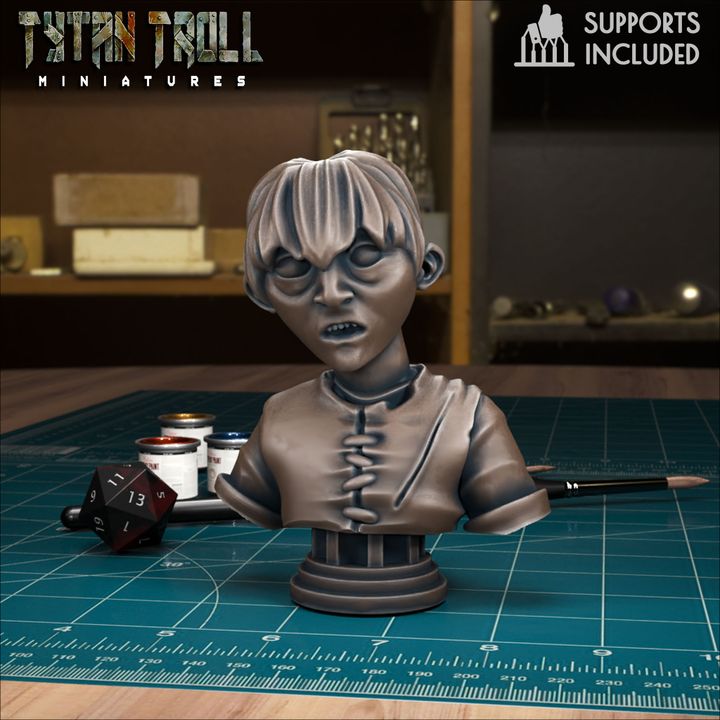 Kellen Bust by Tytan Troll Miniatures