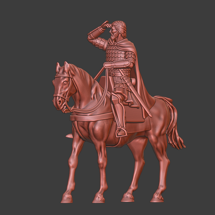 Mounted Kievan-Rus Lord (Ukrainian)