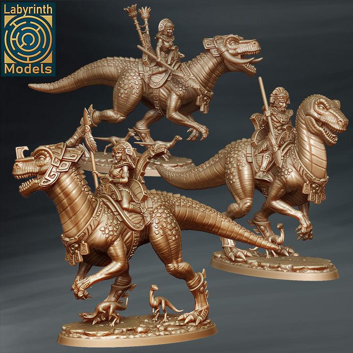 Lightning Fangs (Aztlan Dynasty) by Labyrinth Models