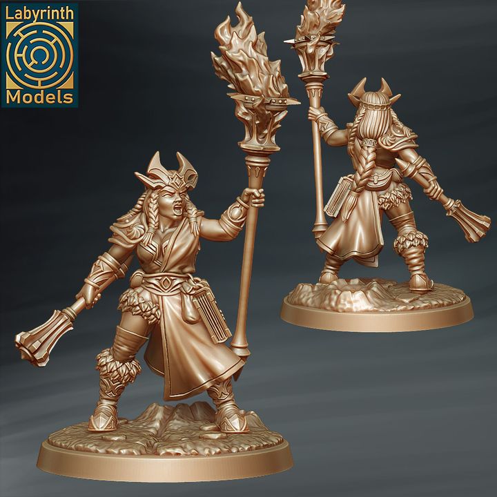 Brimstone Priestess 1 by Labyrinth Models