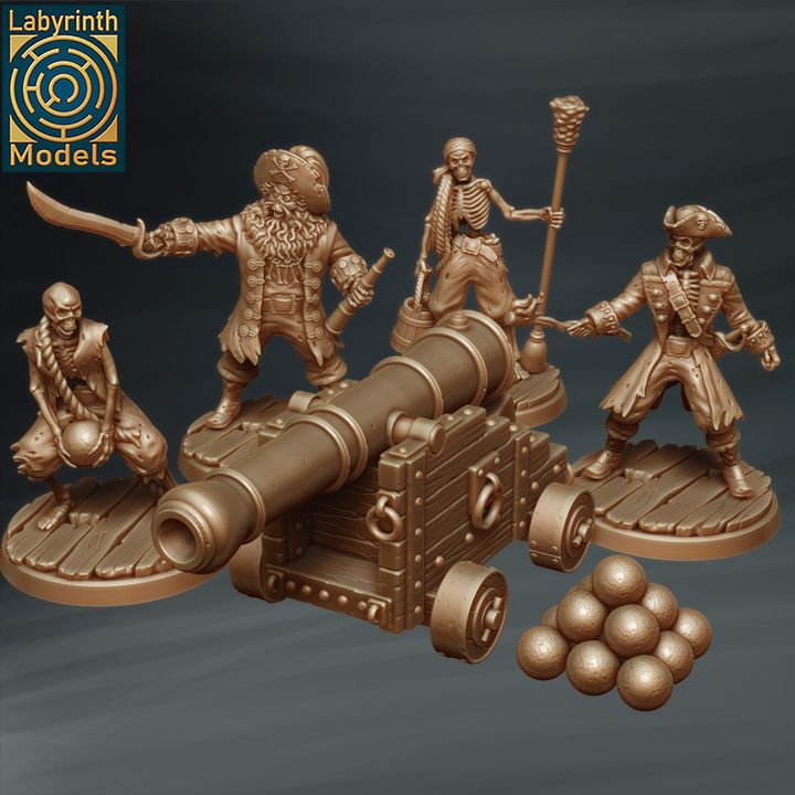 Cannon by Labyrinth Models