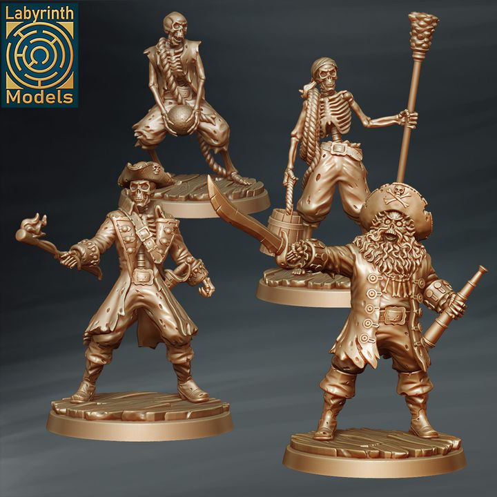 Cannon Crew by Labyrinth Models