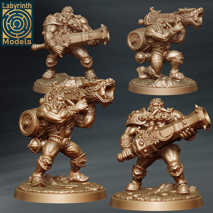 Cannoneers by Labyrinth Models