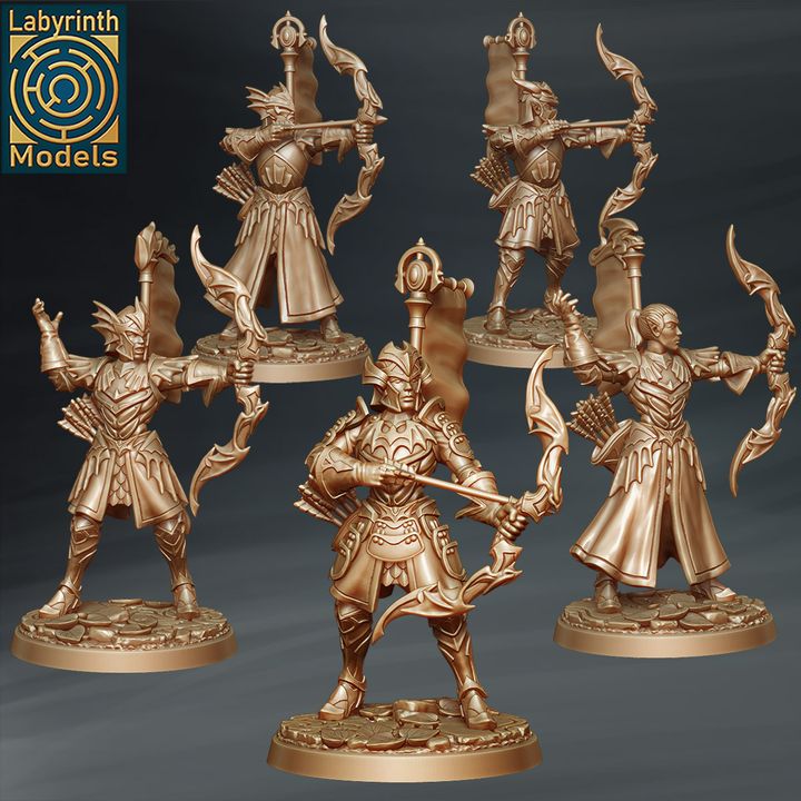 Dragoon Archer 1 by Labyrinth Models