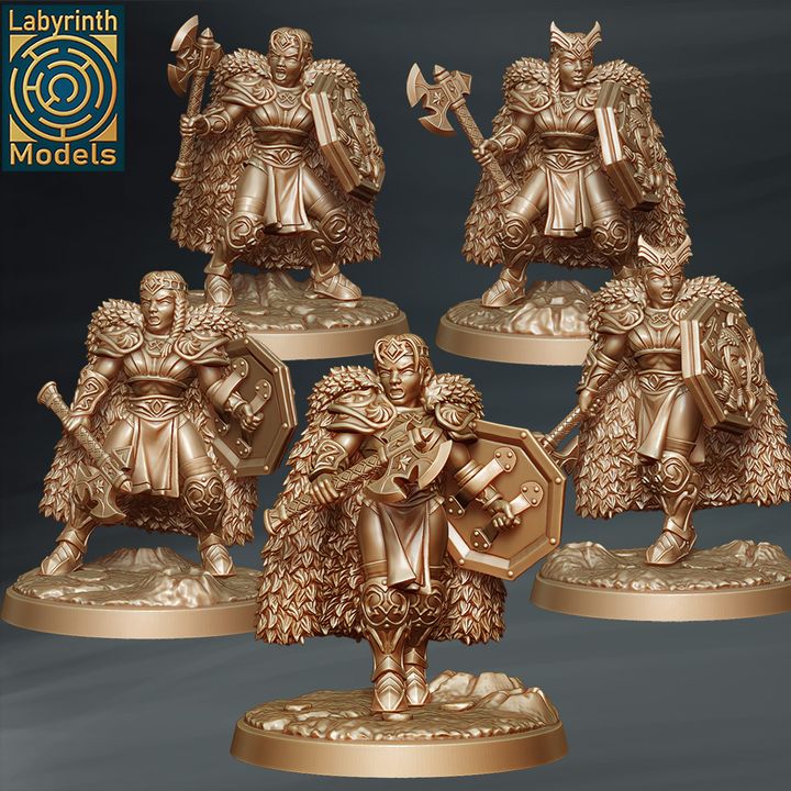Gilded Ax by Labyrinth Models