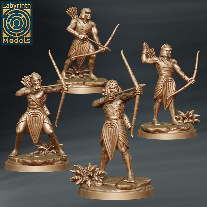 Kemet Infantry 3 by Labyrinth Models