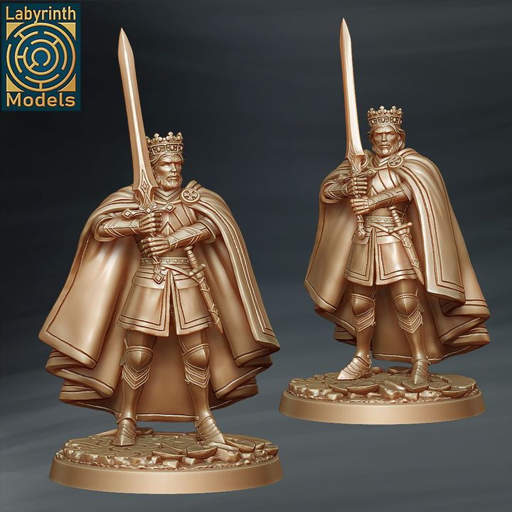 King Arthur by Labyrinth Models