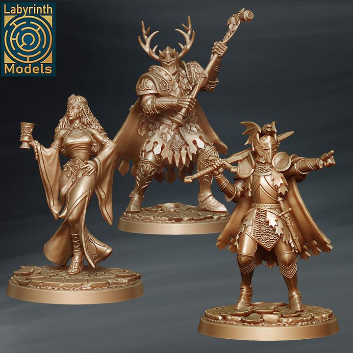 King Arthur's Antagonists by Labyrinth Models