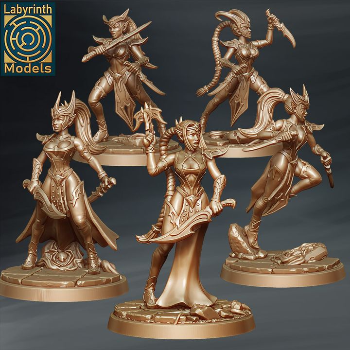 Morrigan Warrior 1 by Labyrinth Models