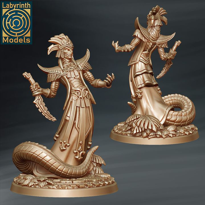 Naga Priest (Aztlan Dynasty) by Labyrinth Models