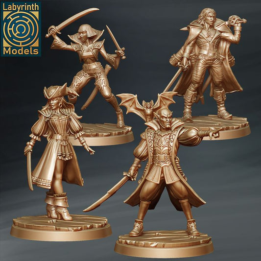Vampire Corsair (Set 2) by Labyrinth Models