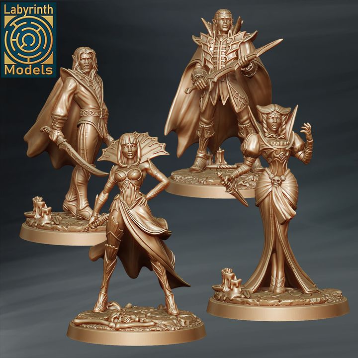 Vampires Set 1  by Labyrinth Models