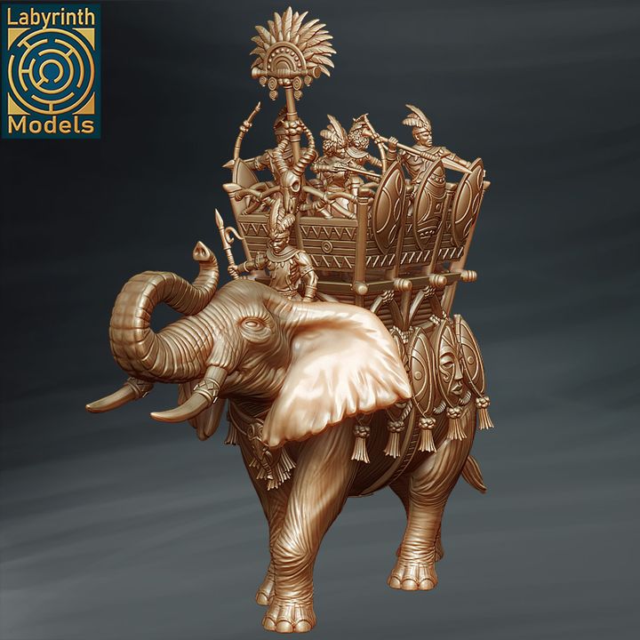 War Elephant 2 by Labyrinth Models