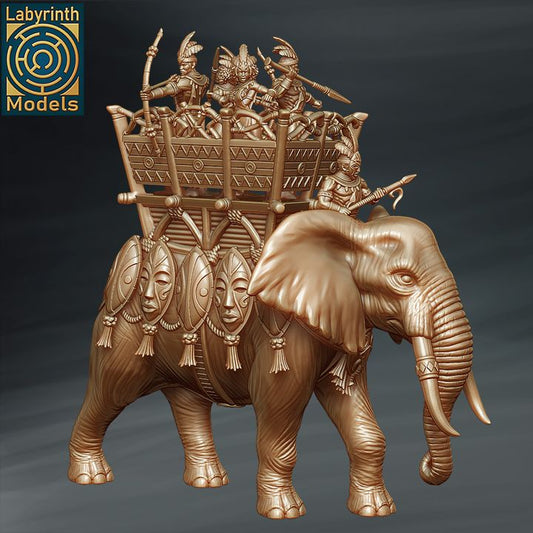 War Elephant 1 by Labyrinth Models