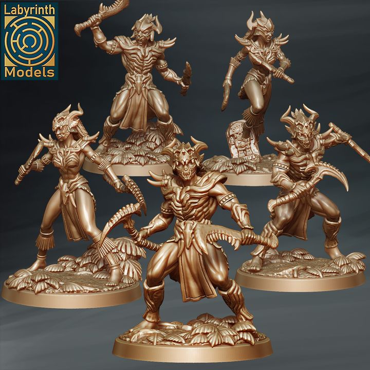 Xoloti Follower (Aztlan Dynasty) by Labyrinth Models