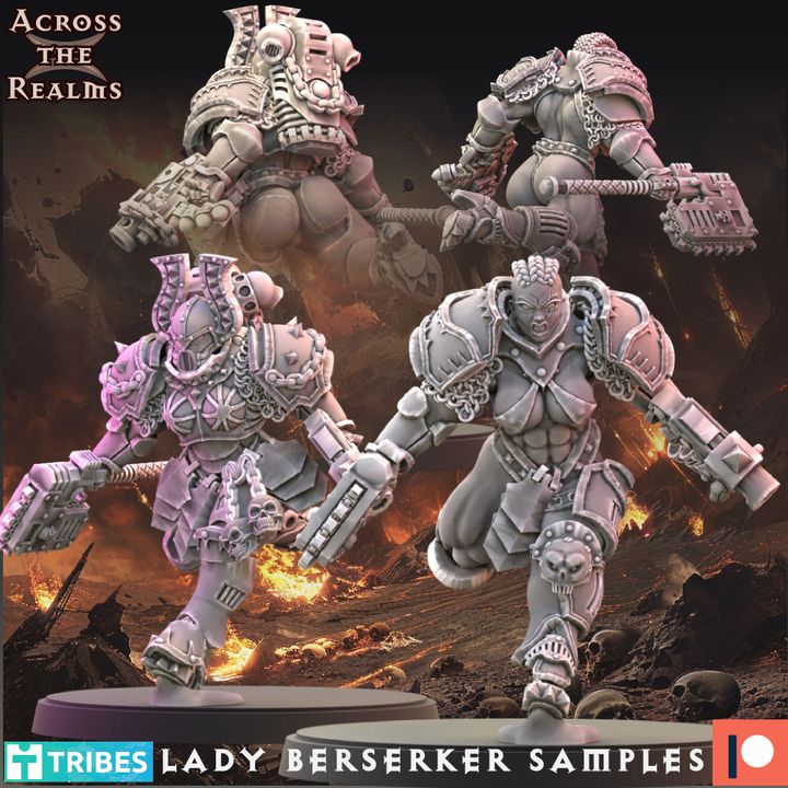 Lady Berserker by Across the Realms