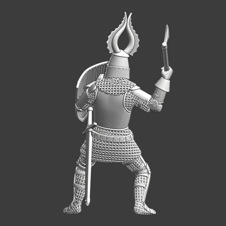 Late Medieval Teutonic Knight - Fighting