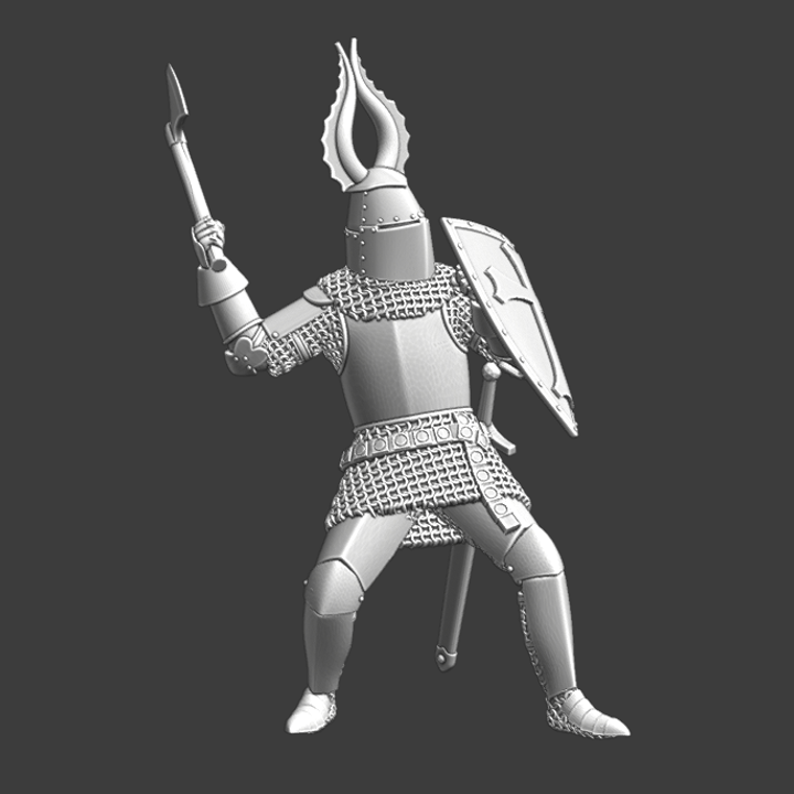 Late Medieval Teutonic Knight - Fighting