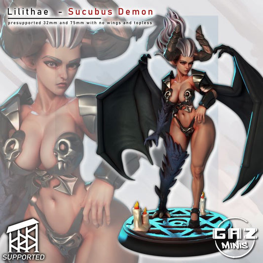 Lilithae - Succubus Demon by Gaz Minis