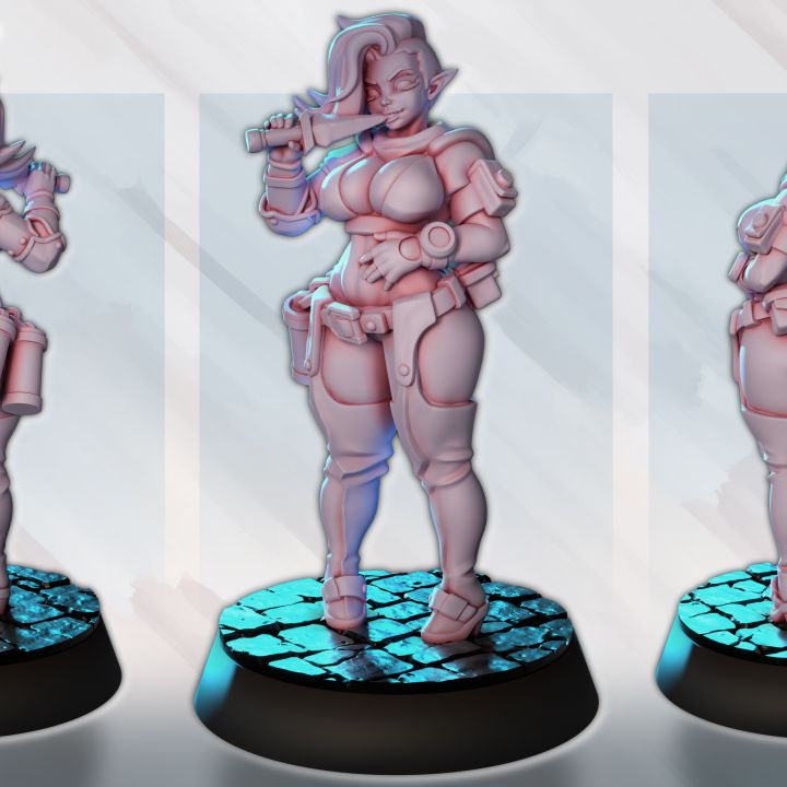 Lirael Elf Rogue by Gaz Minis
