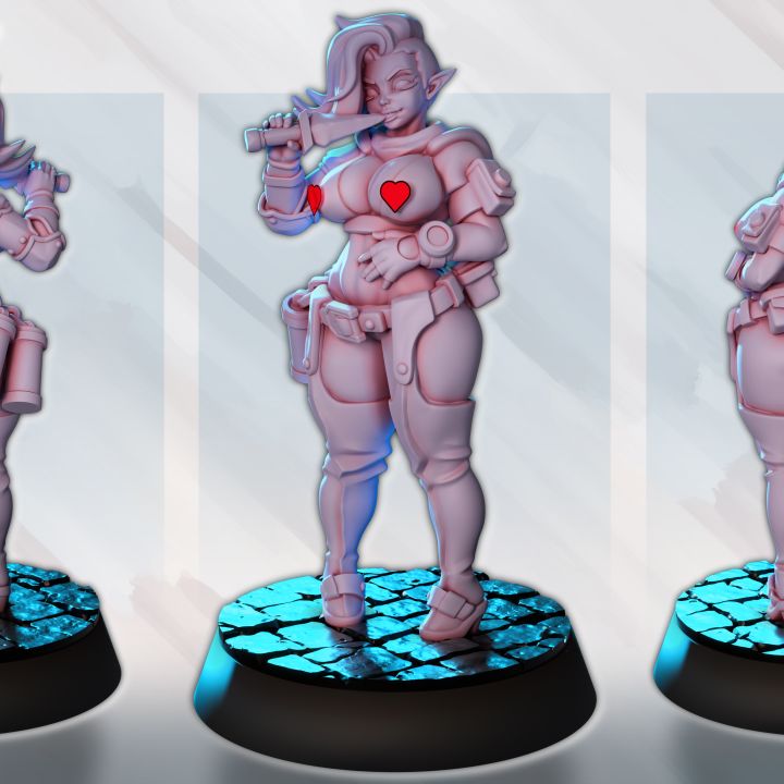 Lirael Elf Rogue by Gaz Minis