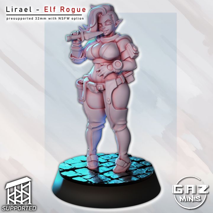 Lirael Elf Rogue by Gaz Minis