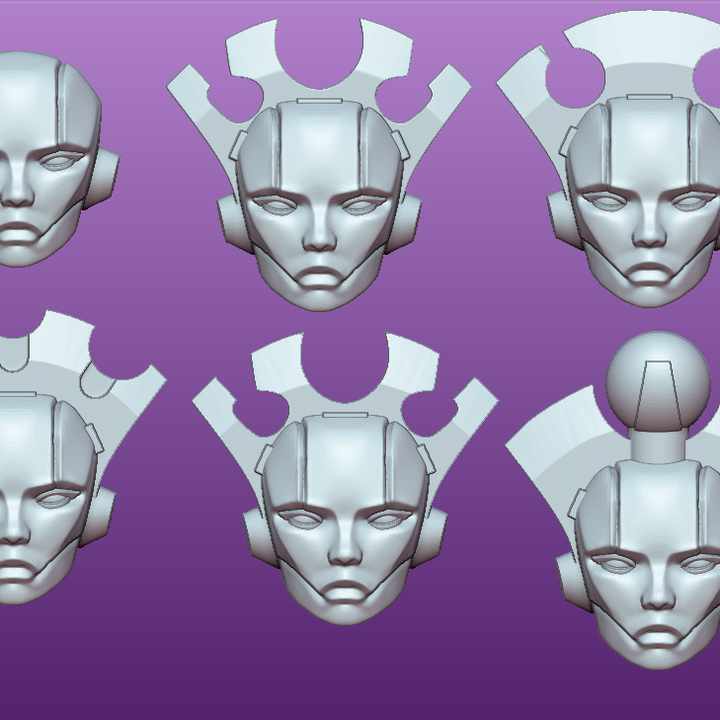 Living Metal Sentinels – Heavy Weapons Units by Gaz Minis