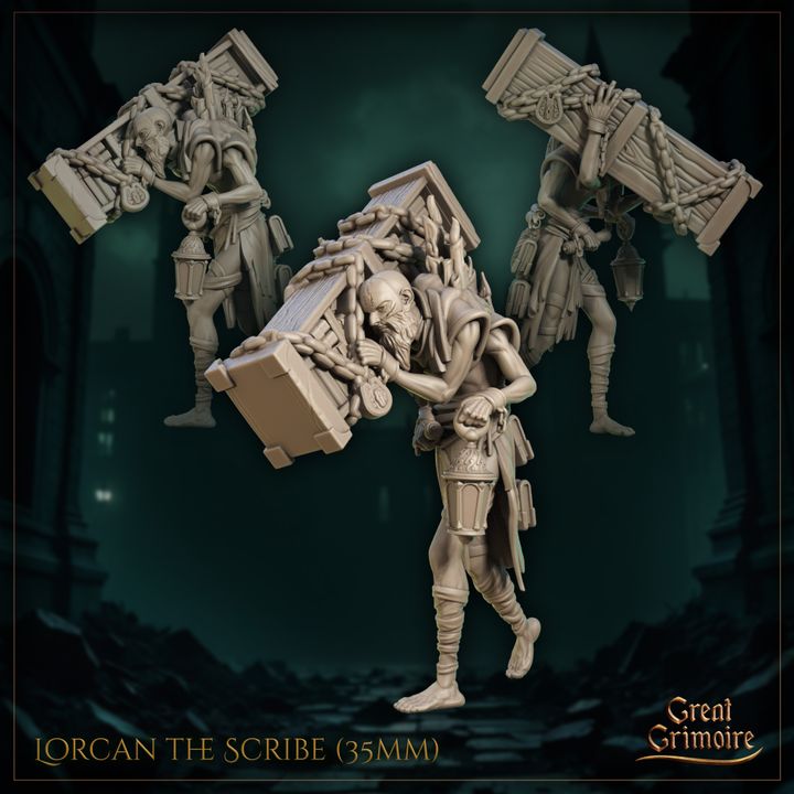 Lorcan the Scribe by Great Grimoire
