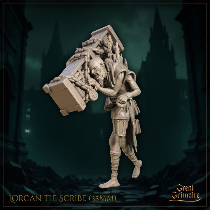 Lorcan the Scribe by Great Grimoire