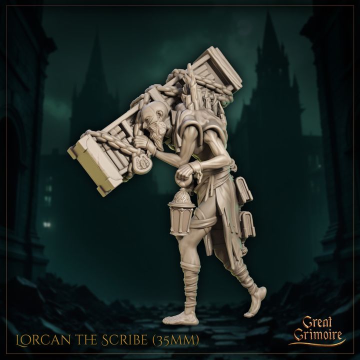 Lorcan the Scribe by Great Grimoire