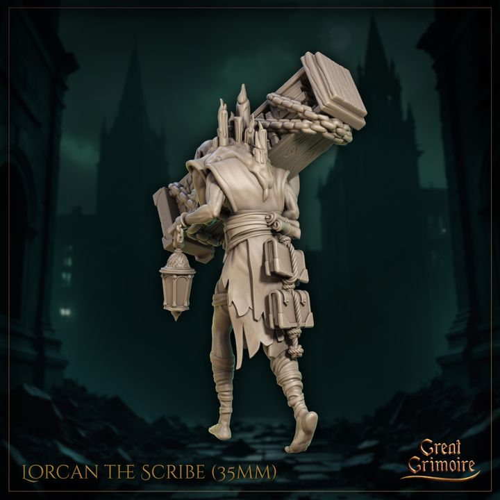 Lorcan the Scribe by Great Grimoire