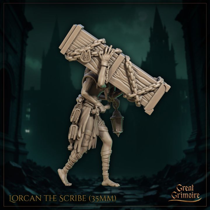 Lorcan the Scribe by Great Grimoire