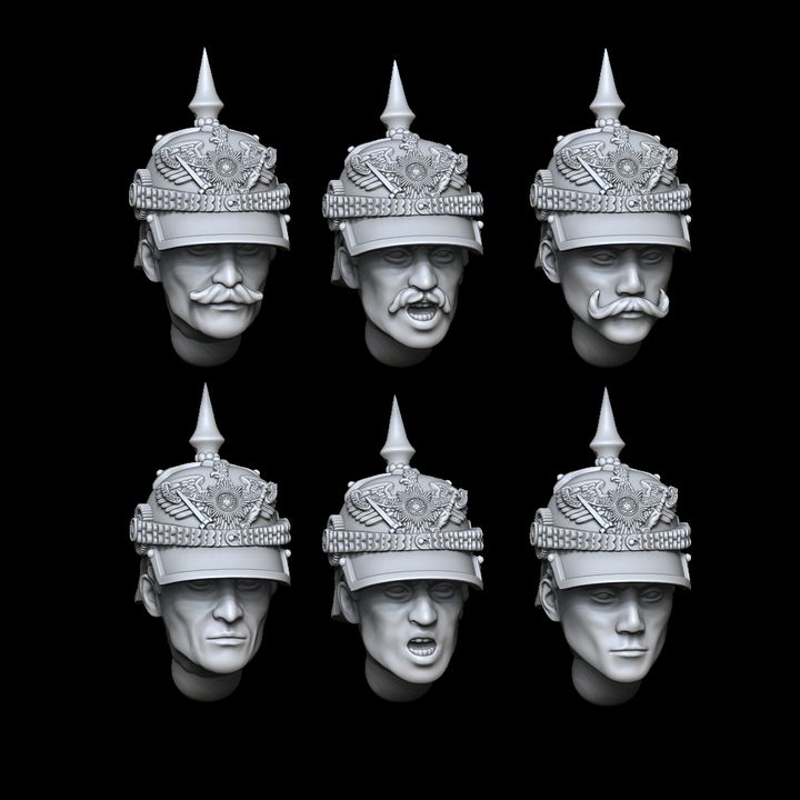 Prussian Foot Guards M/60 Spiked Helmet "Pickelhaube" V1 by Styriwar