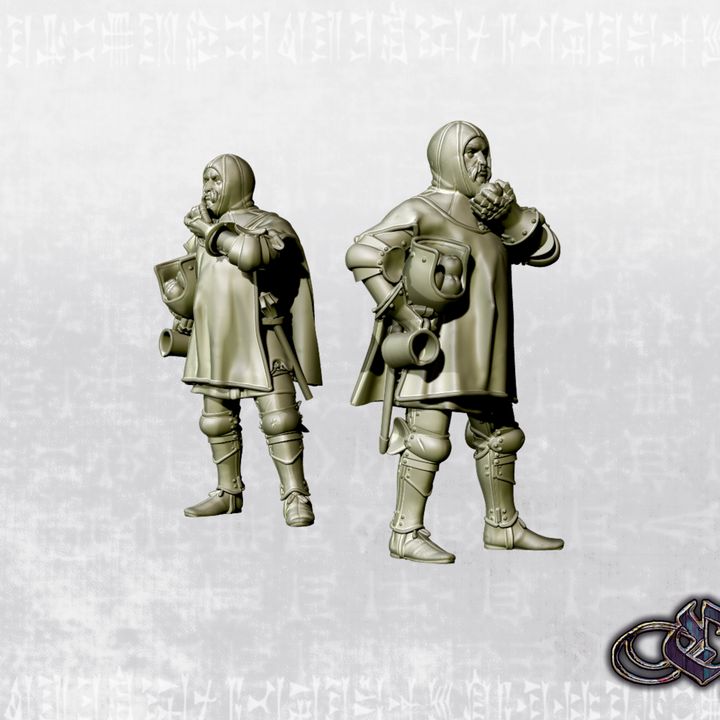 "Man-at-apples - 14th century" by Ezipion miniatures