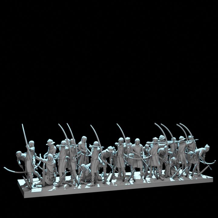 Medieval Archer Warband – May 2026 Tribe Set