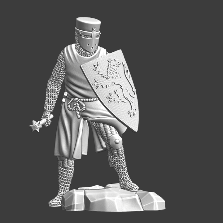 Medieval crusader knight - Holyland 11th Century.